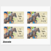 Ik spring liever! Paarden Stickers (Vel)