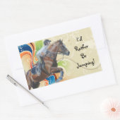 Ik spring liever! Paarden Stickers (Envelop)