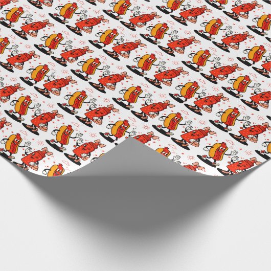 Ik spuit op sappige wijnstokken volwassen humor gr cadeaupapier (Hoek)