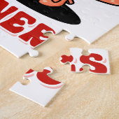 Ik spuit op sappige wijnstokken volwassen humor gr legpuzzel (Zijkant)