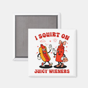 Ik spuit op sappige wijnstokken volwassen humor gr magneet