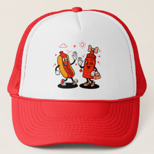 Ik spuit op sappige wijnstokken volwassen humor gr trucker pet