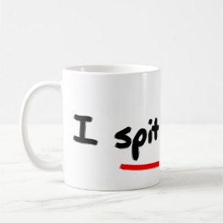 Ik spuug erin koffiemok