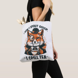 Ik spuug geen roddel uit tote bag