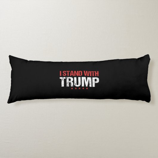 ik sta aan de rand van de afgrond lichaamskussen (Voorkant)