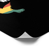 Ik sta achter Burkina Faso-Ibrahim Traoré Poster (Hoek)