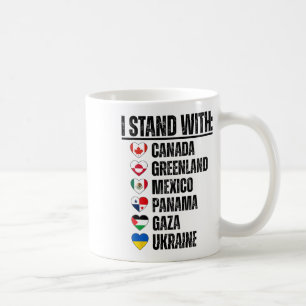 Ik Sta Achter Canada Groenland Mexico Panama Gaza  Koffiemok