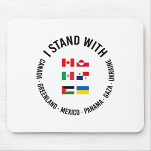 Ik Sta Achter Canada Groenland Mexico Panama Gaza Muismat