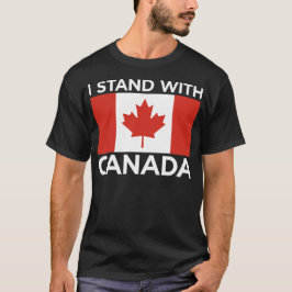 Ik sta achter Canada Pride Support Canada T-shirt
