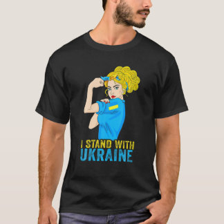 Ik sta achter de steun van Oekraïne om het te doen T-shirt