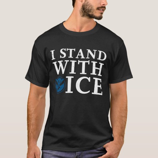 Ik sta achter ICE T-shirt (Voorkant)