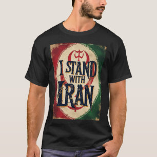 Ik sta achter Iran Solidariteit en Anti-Oorlog T-shirt