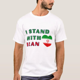 Ik sta achter Iran T-shirt