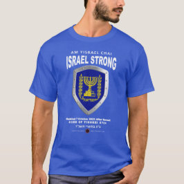 Ik sta achter Israël - ben Yisrael Chai T-shirt