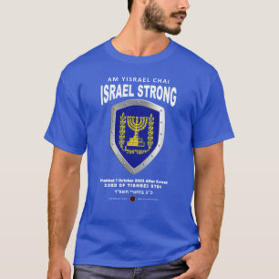 Ik sta achter Israël - ben Yisrael Chai T-shirt