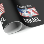 ik sta achter israel cadeaupapier (Rol Hoek)