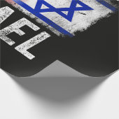 Ik sta achter Israël Cadeaupapier (Hoek)