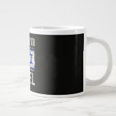 Ik sta achter Israël Grote Koffiekop (Rechts)
