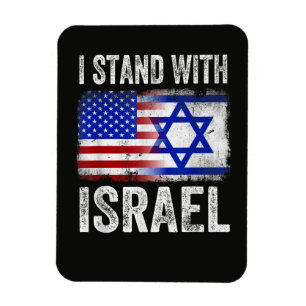 Ik sta achter Israël Magneet
