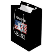 ik sta achter israel medium cadeauzakje (Voorkant Gekanteld)
