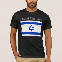 Ik sta achter Israël Shirt