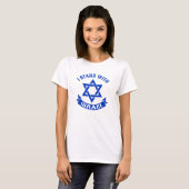 Ik sta achter Israël T-shirt (Voorkant volledig)