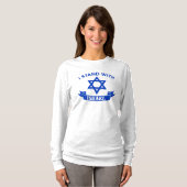 Ik sta achter Israël T-shirt (Voorkant volledig)