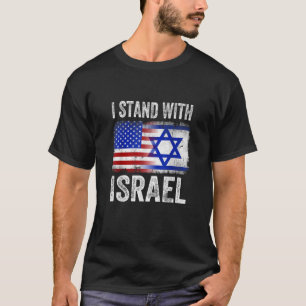 Ik sta achter Israël T-shirt