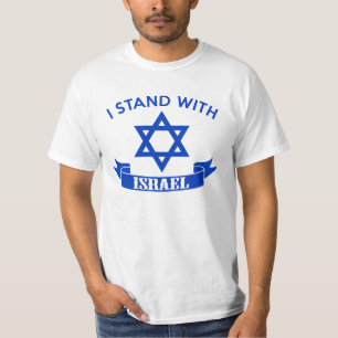 Ik sta achter Israël T-shirt