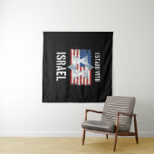 ik sta achter Israël Wandkleed (In Situ (horizontaal))