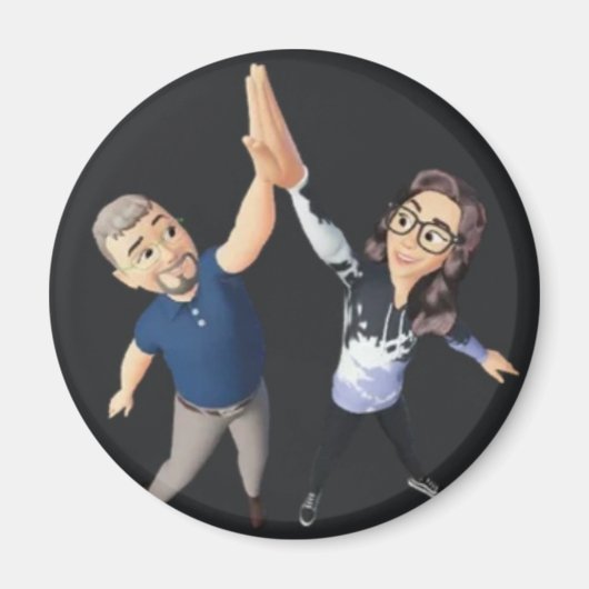 Ik sta achter je. magneet (Voorkant)