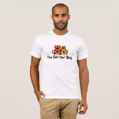 Ik sta achter je t-shirt (Voorkant volledig)