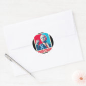 Ik sta achter Joe2 Ronde Sticker (Envelop)