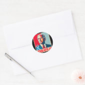 Ik sta achter Joe Biden Ronde Sticker (Envelop)