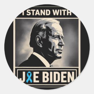 Ik sta achter Joe Biden Ronde Sticker