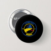 Ik sta achter Oekraïense patriot Ronde Button 5,7 Cm (Voorkant /achterkant)
