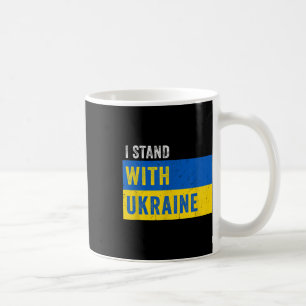 Ik sta achter Oekraïne en stop Poetin met de onder Koffiemok