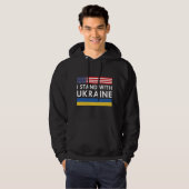 Ik sta achter Oekraïne VS Hoodie (Voorkant volledig)