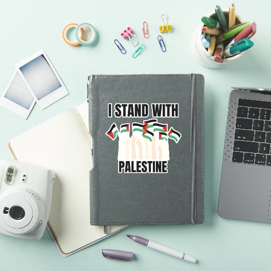 IK STA ACHTER PALESTINA STICKER (iPad Cover)