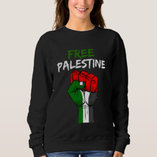 Ik sta achter Palestina Vlag Vrij Palestina Trui