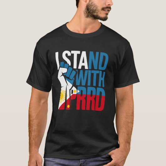Ik sta achter PRRD T-shirt (Voorkant)