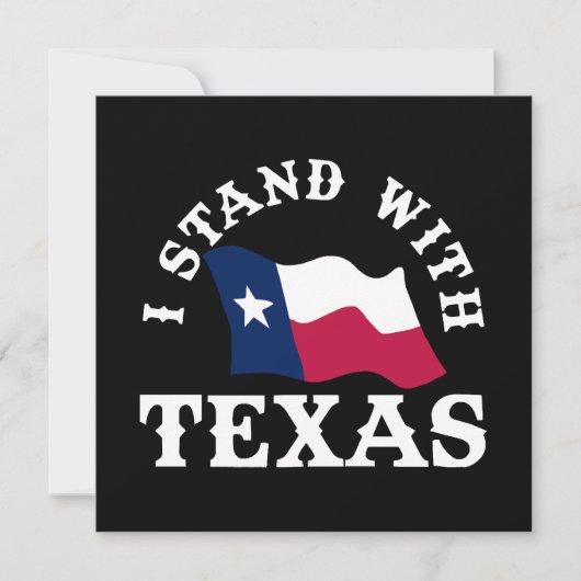 Ik sta achter Texas (Voorkant)