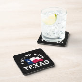 Ik sta achter Texas Bier Onderzetter (Rechterzijde)