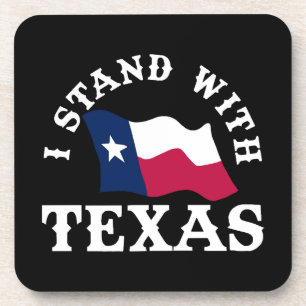 Ik sta achter Texas Bier Onderzetter