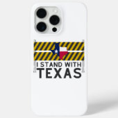Ik sta achter Texas Case-Mate iPhone Case (Achterkant)