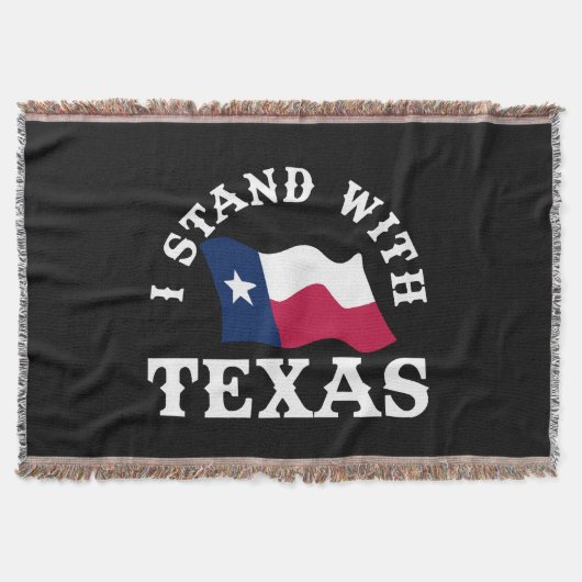 Ik Sta Achter Texas Deken (Voorkant)