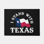 Ik sta achter Texas Deurmat (Voorkant)