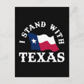 Ik Sta Achter Texas Informatiekaartje (Voorkant)