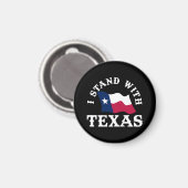 Ik sta achter Texas Magneet (Voorkant / Achterkant)