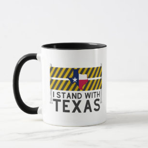 Ik sta achter Texas Mok